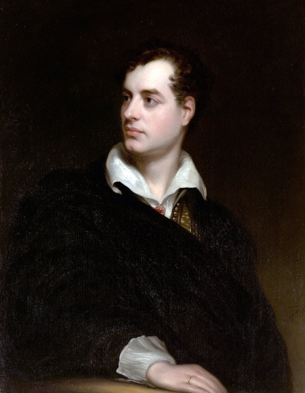 6. Lord Byron, 1813 av Thomas Phillips