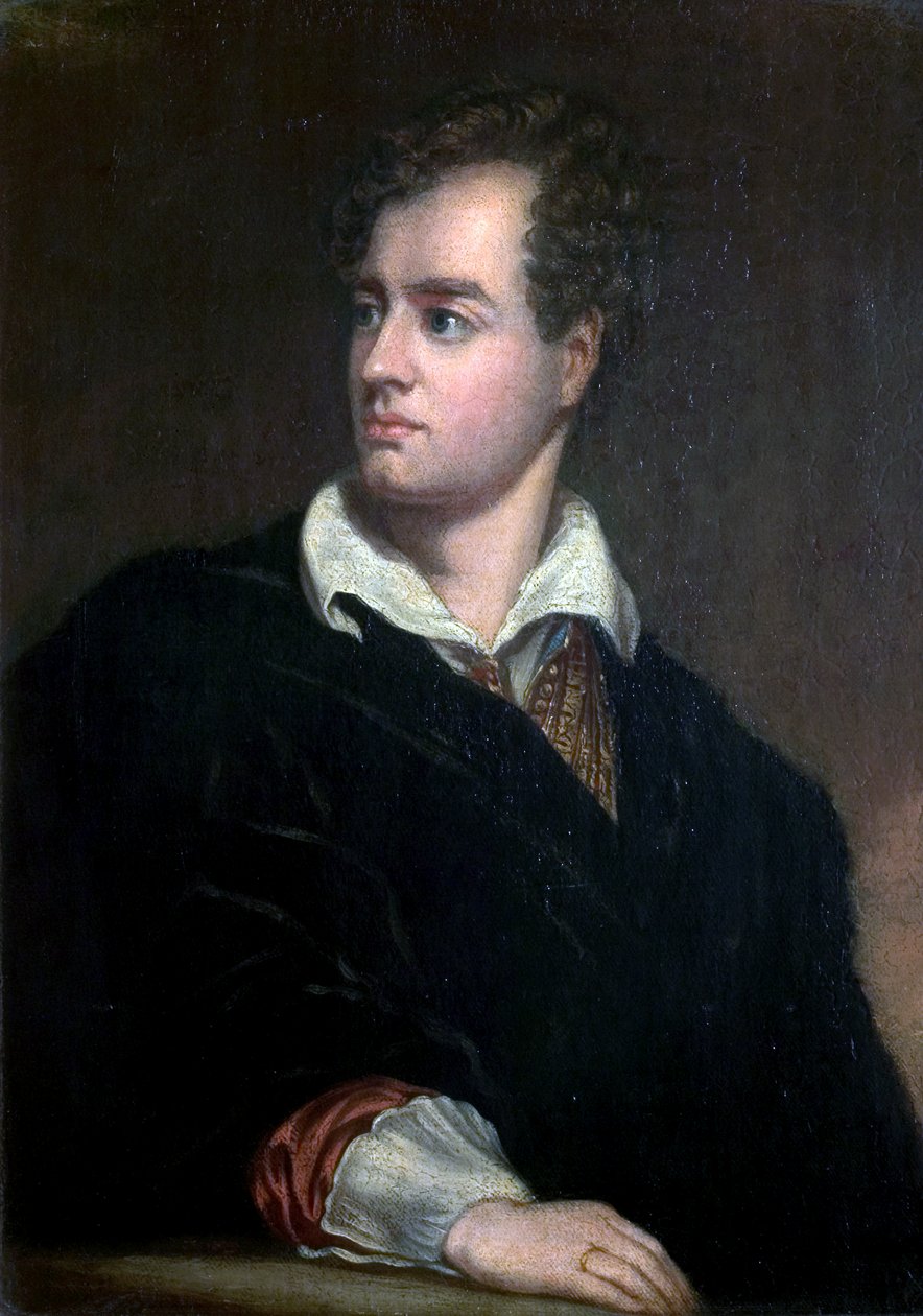 6. Lord Byron, ca. 1813 av Thomas Phillips