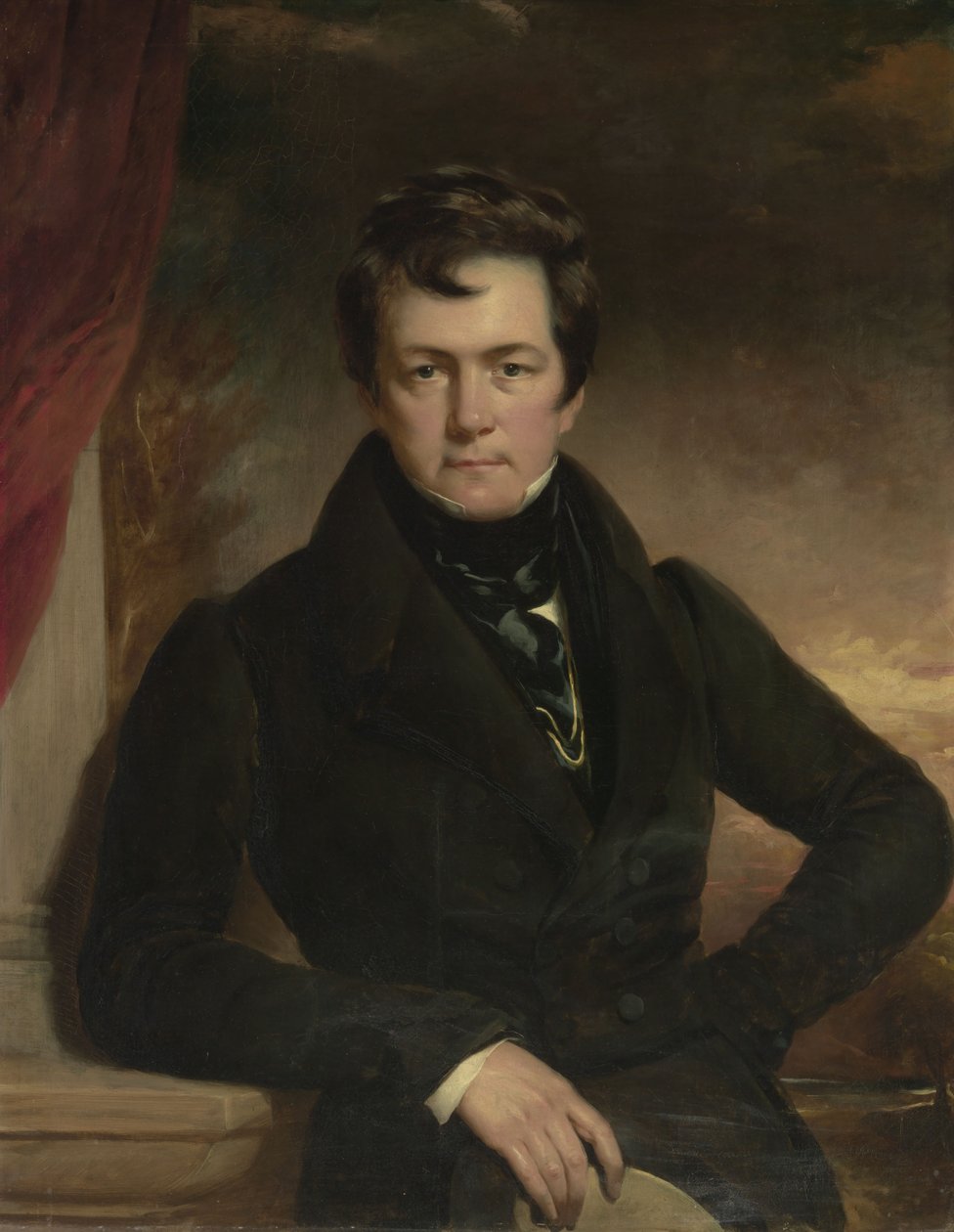 Portrett av Charles Frederick Schlaberg, London, 1827 av Thomas Phillips
