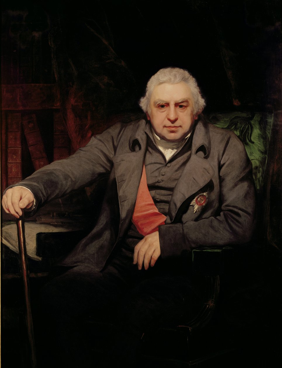 Portrett av Sir Joseph Banks, (1743-1820) 1810 av Thomas Phillips