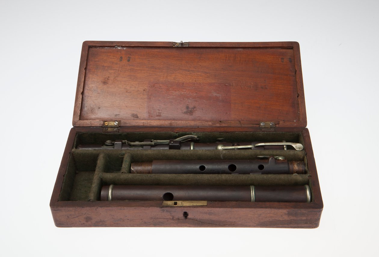 Key Flute laget av Thomas Prowse med original etui av Thomas Prowse