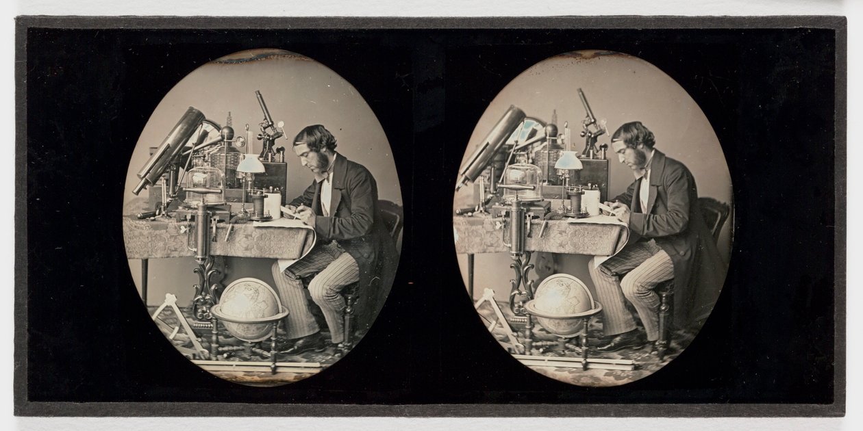 Portrett av en vitenskapsmann (daguerreotypi) av Thomas Richard Williams