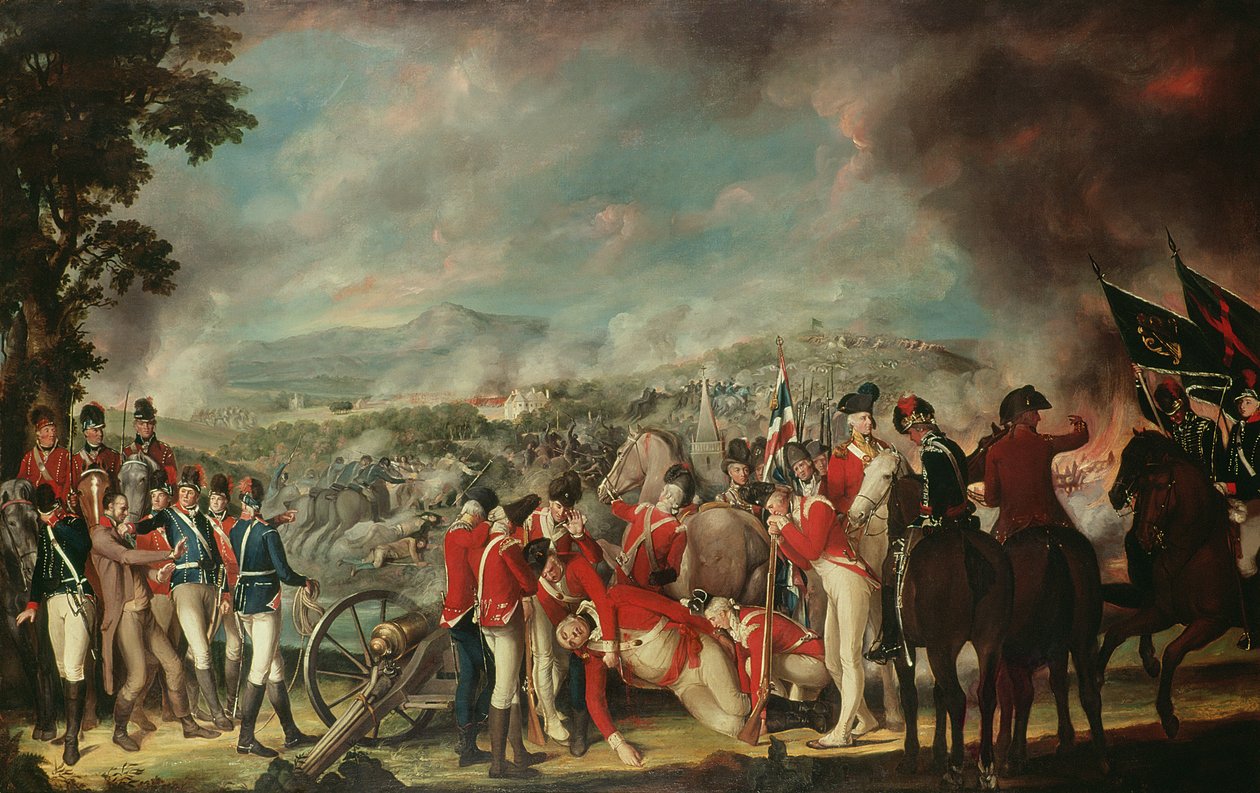 Slaget ved Ballinahinch, 13. juni 1798, ca. 1798 av Thomas Robinson