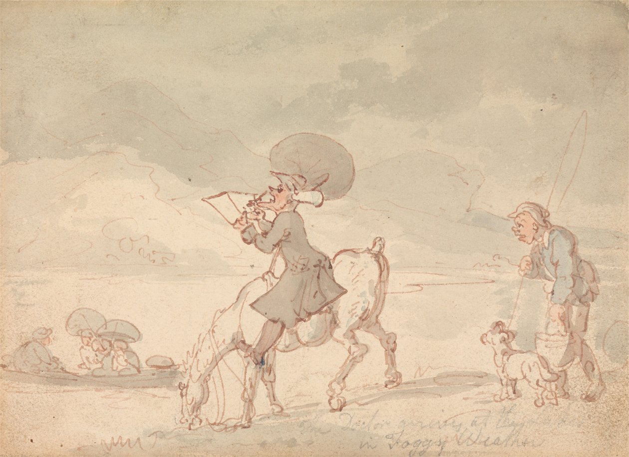 Syntaks Sketching the Lake av Thomas Rowlandson
