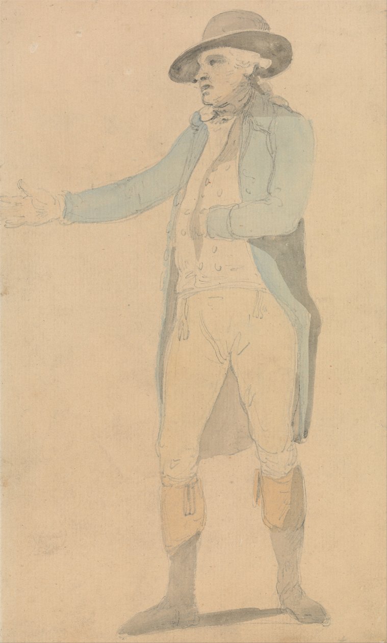 George Morland av Thomas Rowlandson