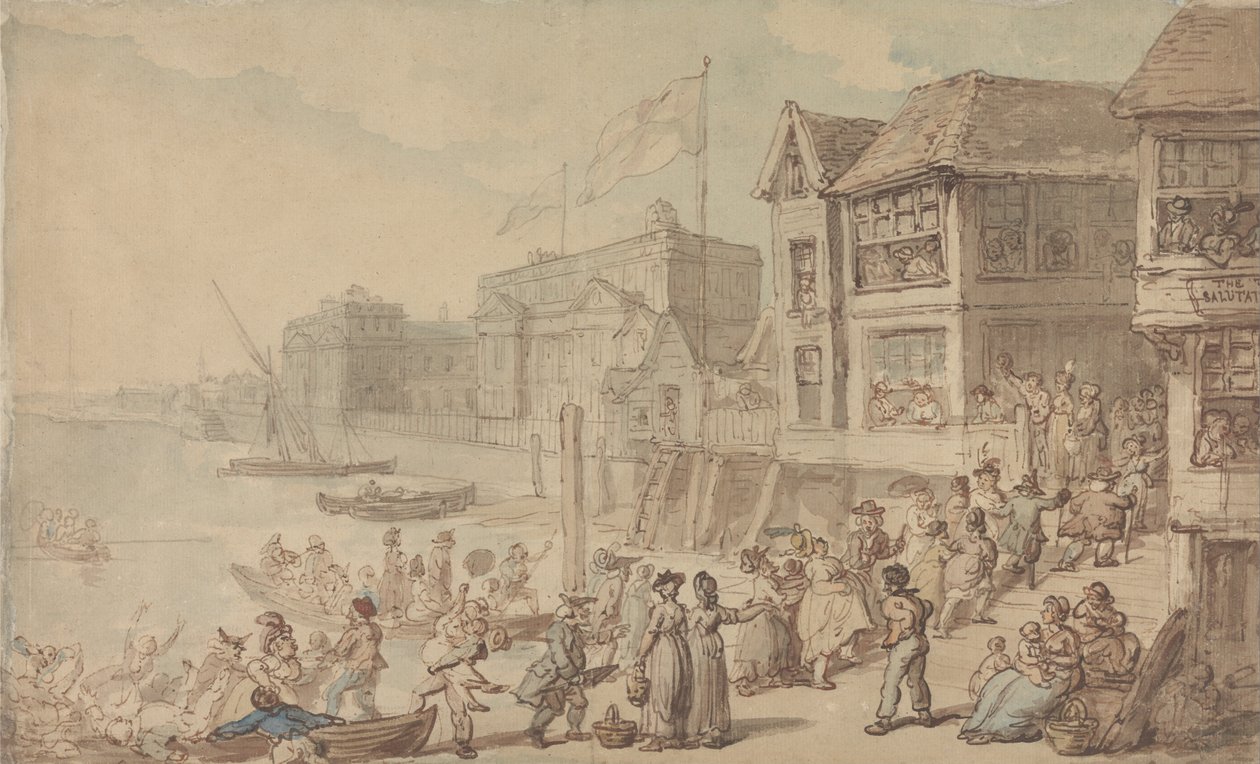Greenwich av Thomas Rowlandson