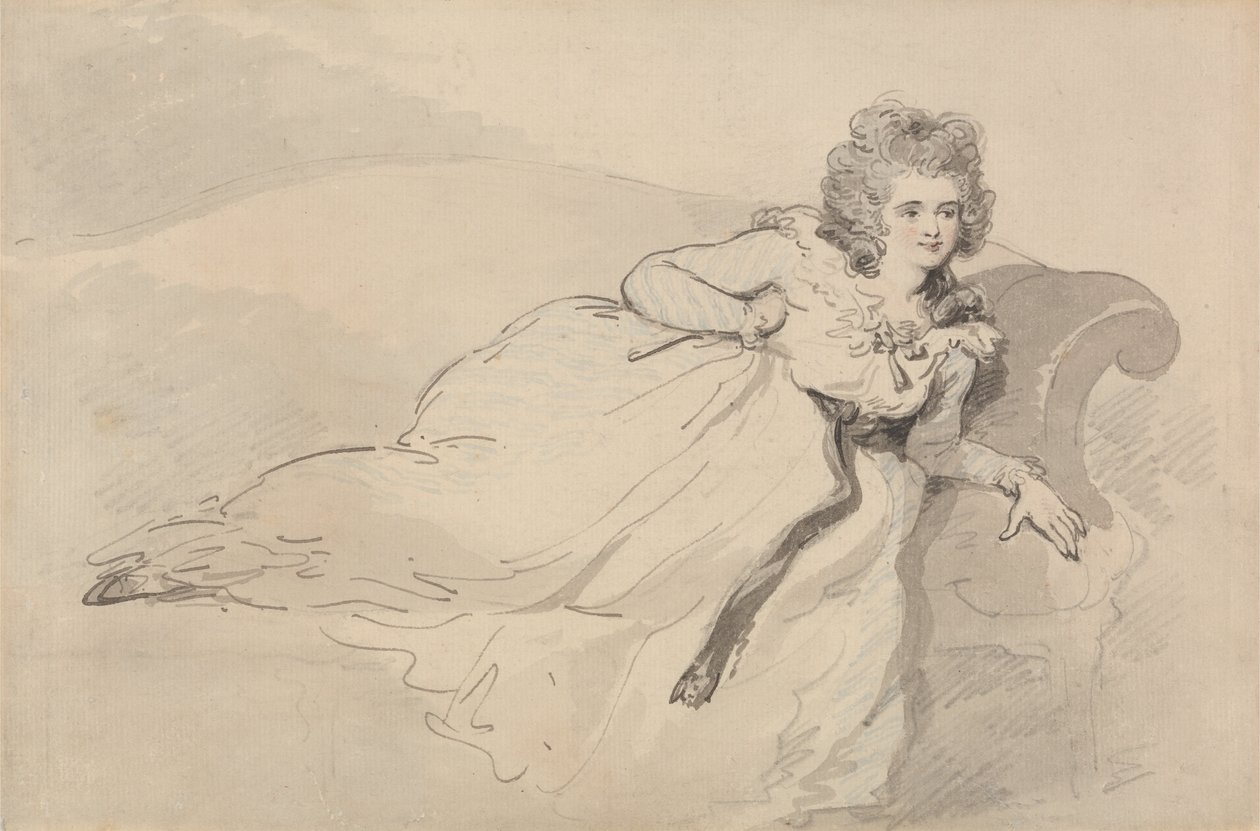 Fru Abington av Thomas Rowlandson