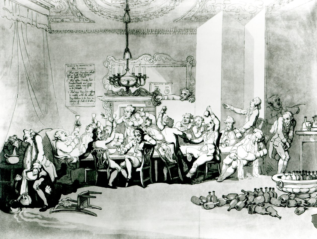 The Brilliants, 1801 av Thomas Rowlandson