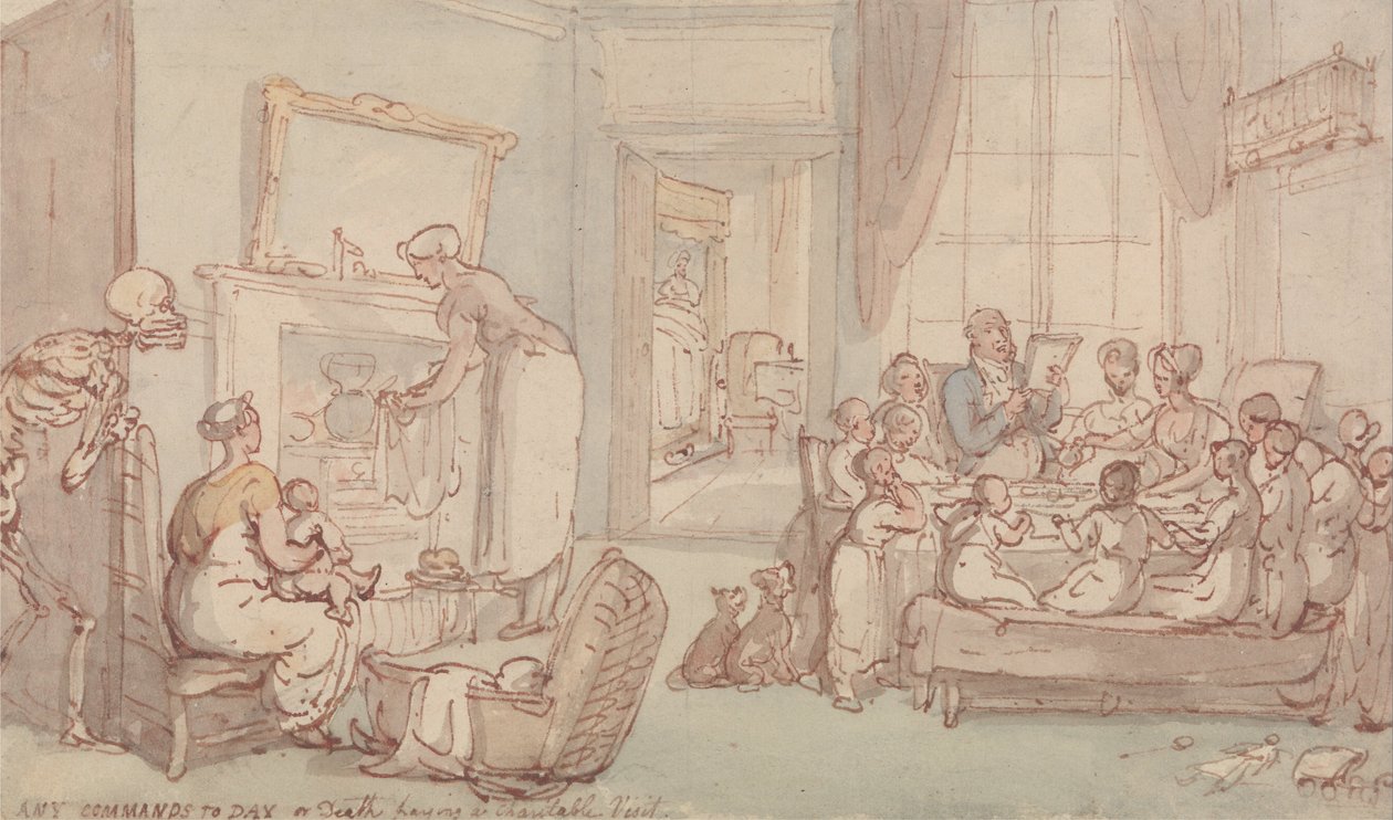 Barnefamilien av Thomas Rowlandson