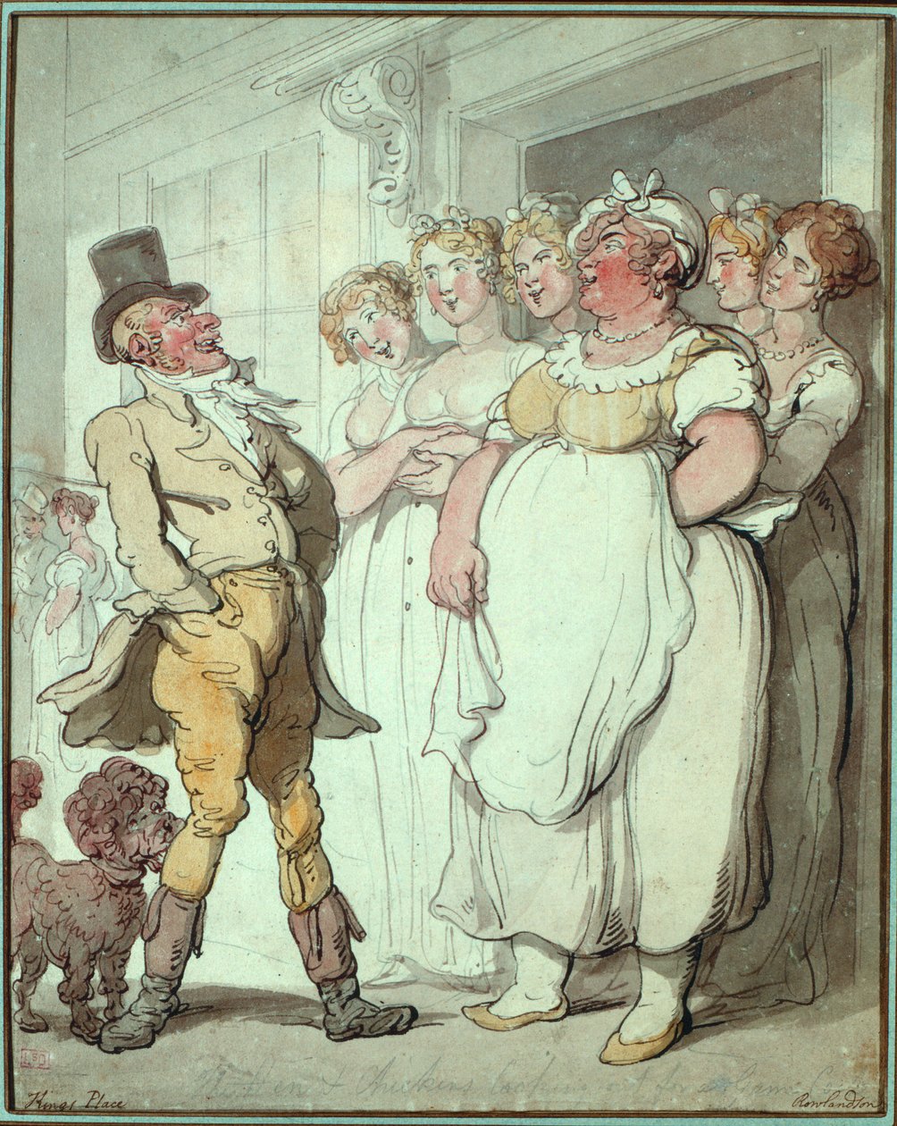Kongens plass av Thomas Rowlandson