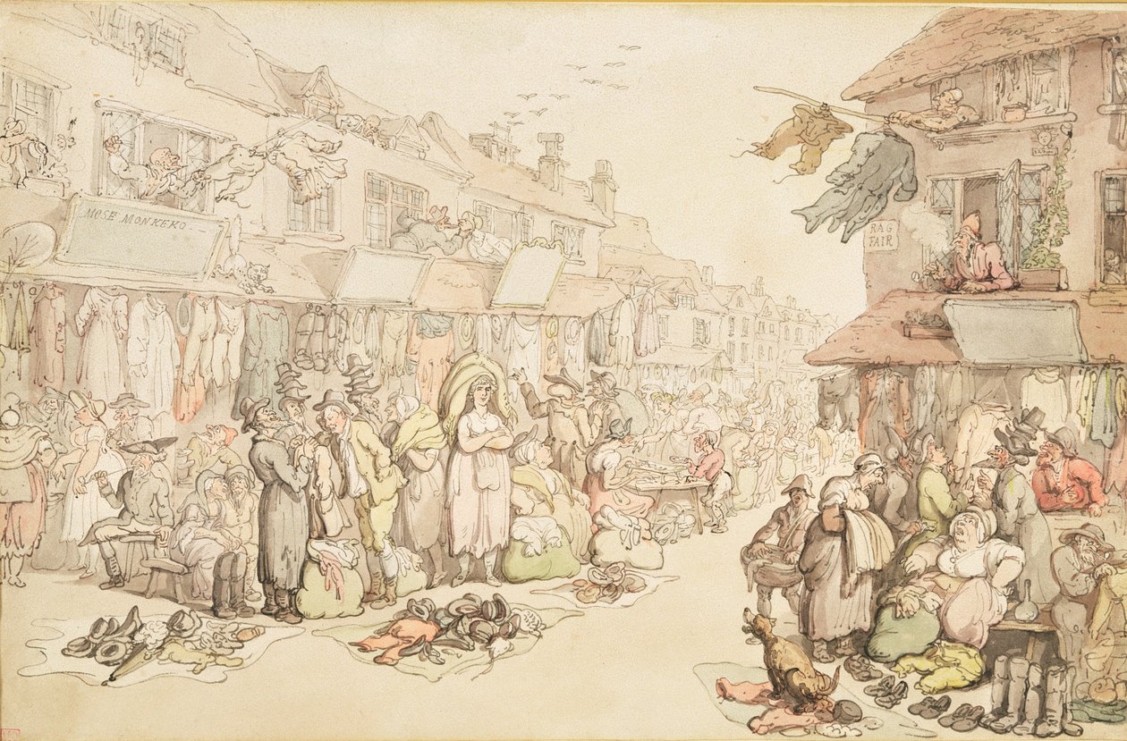Ragemessen av Thomas Rowlandson
