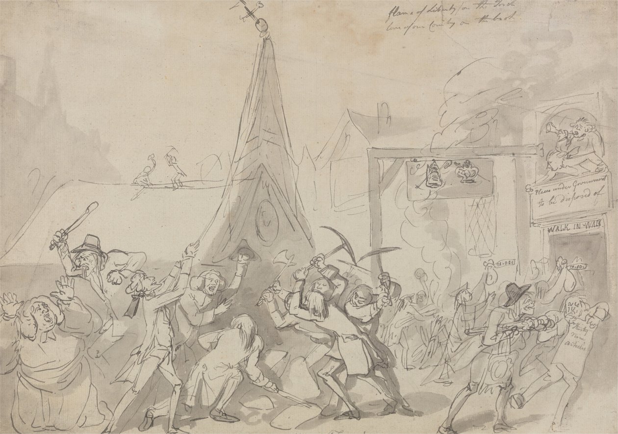 Testen av Thomas Rowlandson