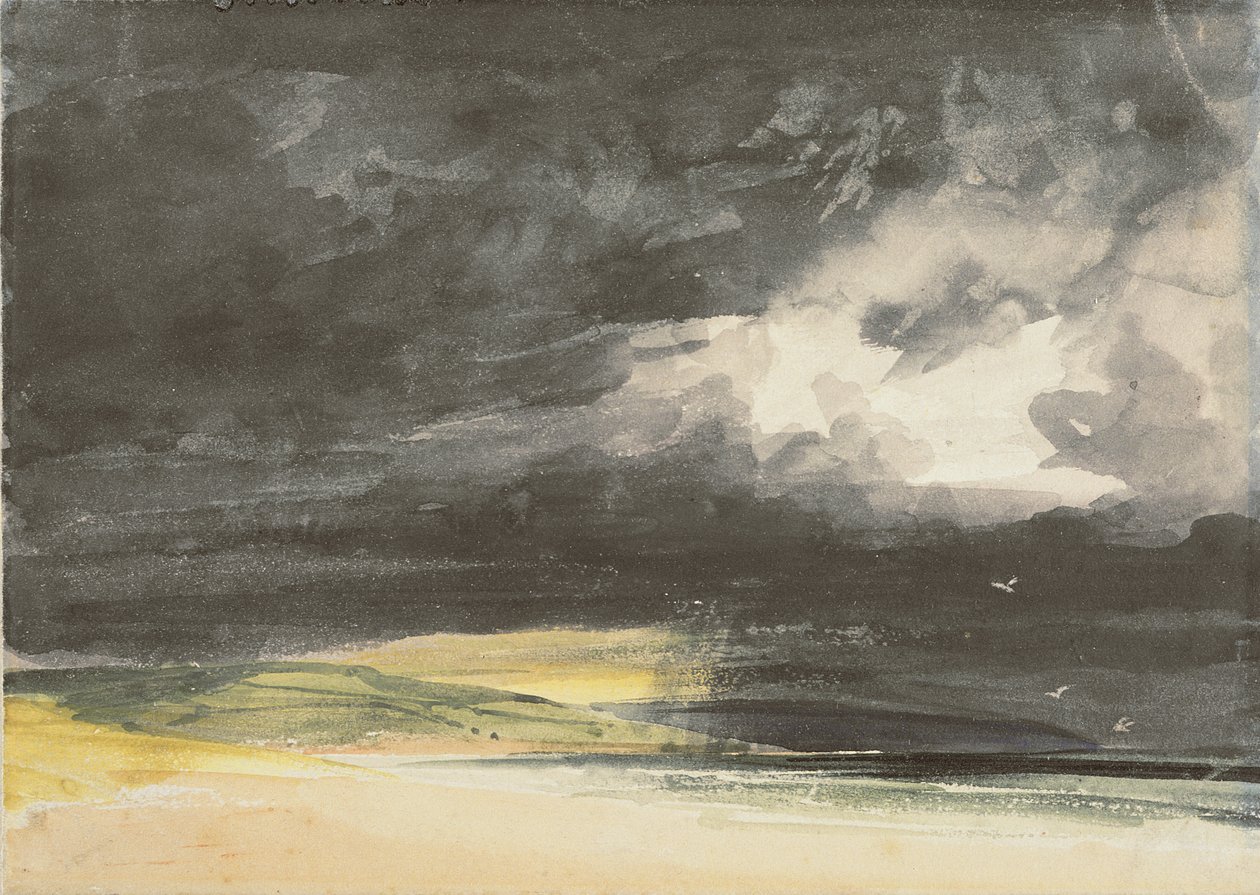 En storm på kysten av Thomas Shotter Boys