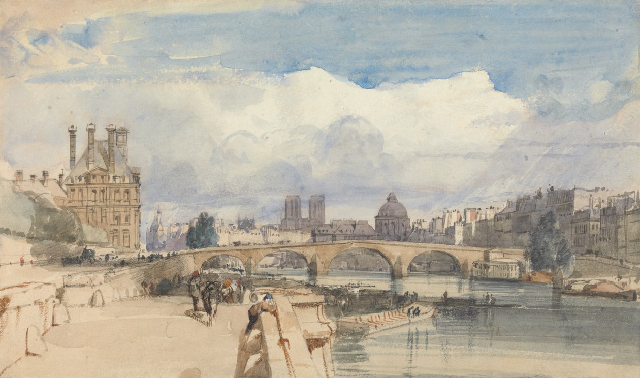 Pont Royal, Paris av Thomas Shotter Boys