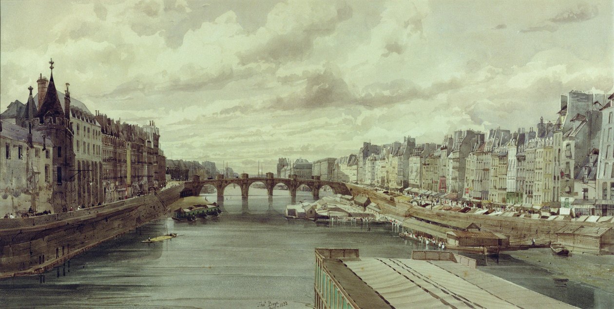 Pont Neuf, Paris av Thomas Shotter Boys