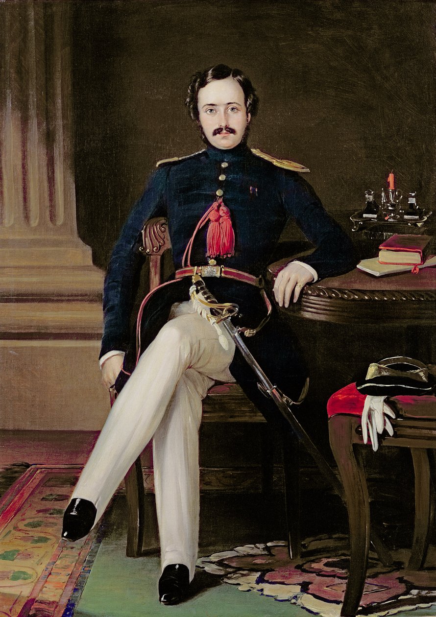 Brevet-major Robert Cornelis Napier (1810-90), ca. 1846-47 av Thomas Smart