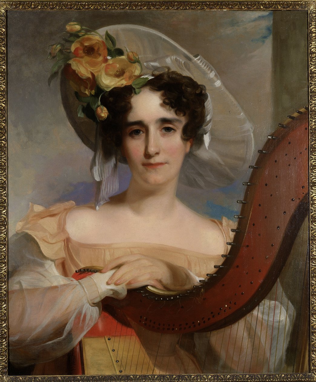Mademoiselle Ade Sigoigne, 1829 av Thomas Sully
