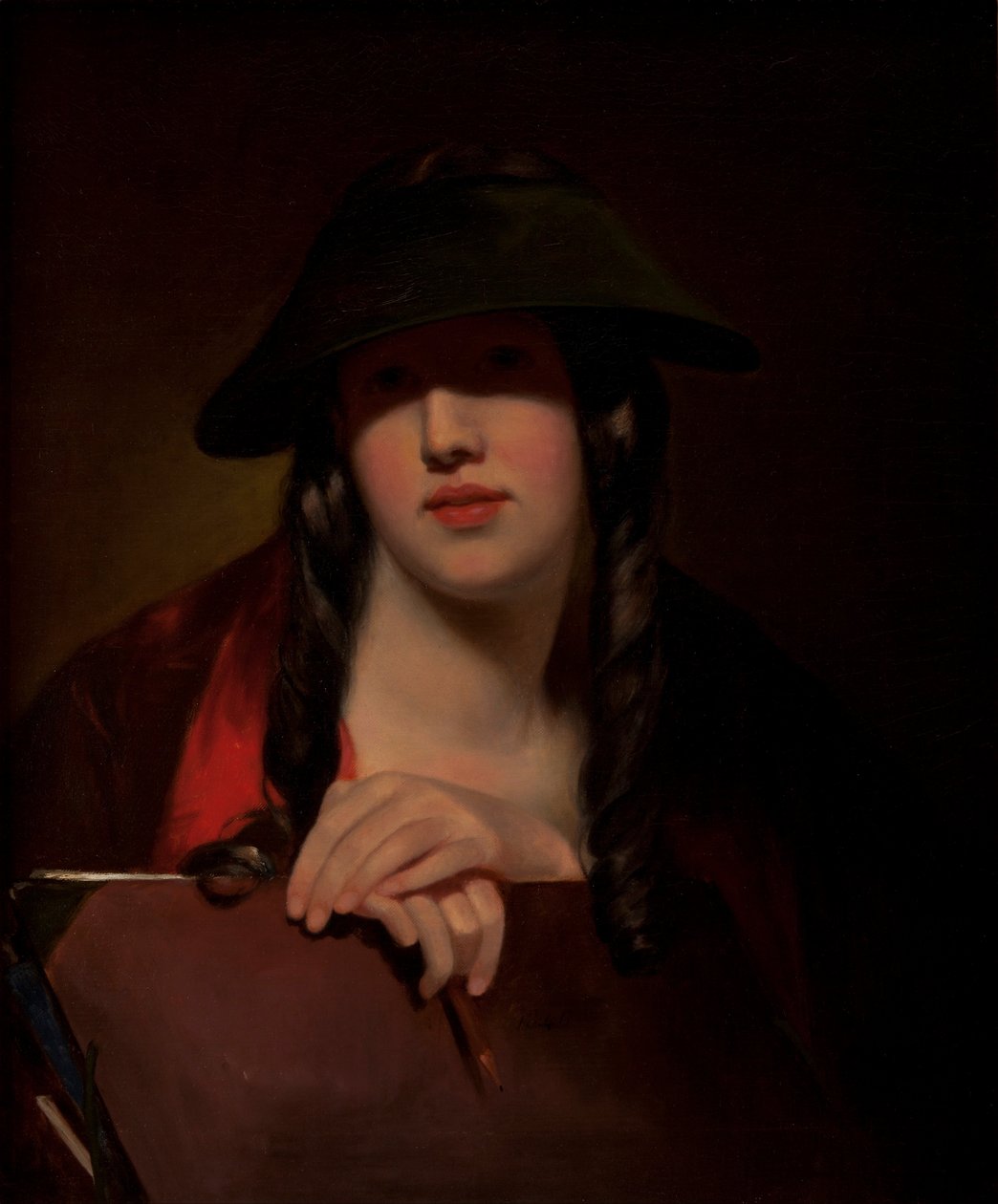 Studenten (Rosalie Kemble Sully) av Thomas Sully