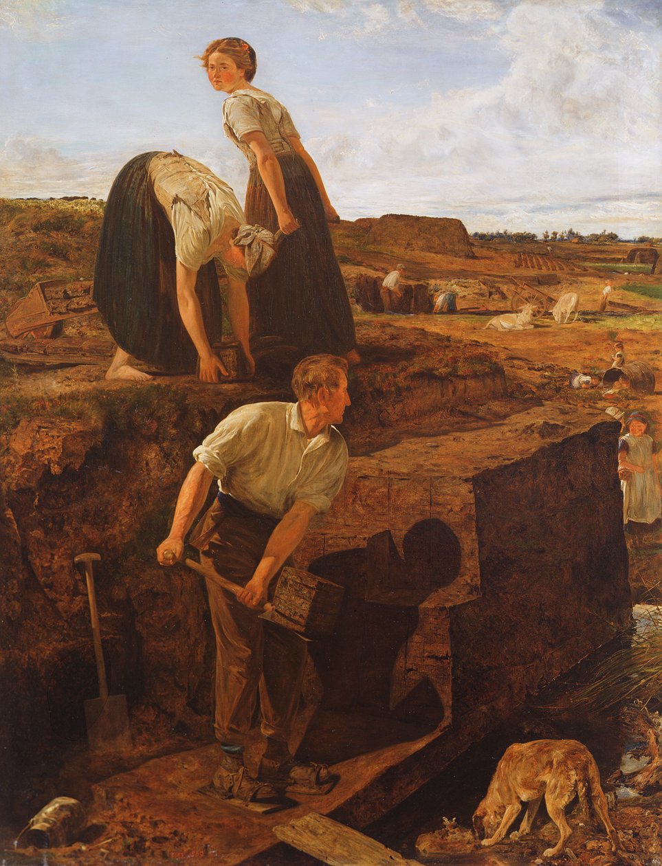 Torvdrift, 1869 av Thomas Wade