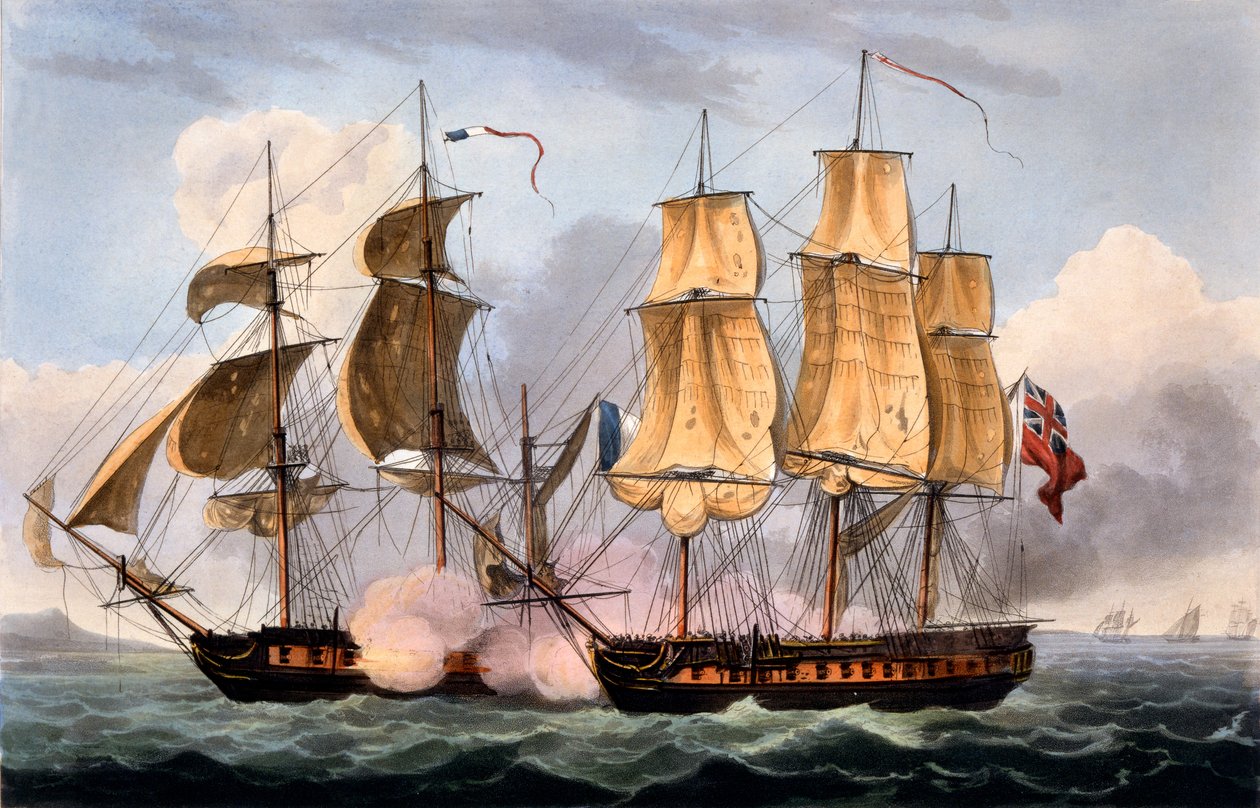 Capture of La Confiante, 31. mai 1798, fra 