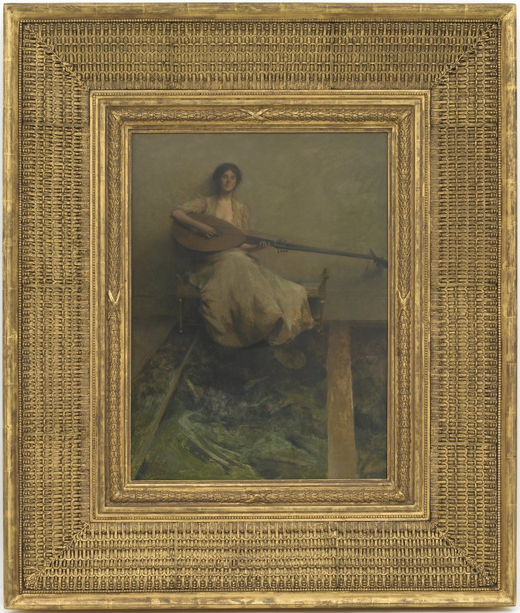 Pike med lut, 1904-05 (olje på trepanel) av Thomas Wilmer Dewing
