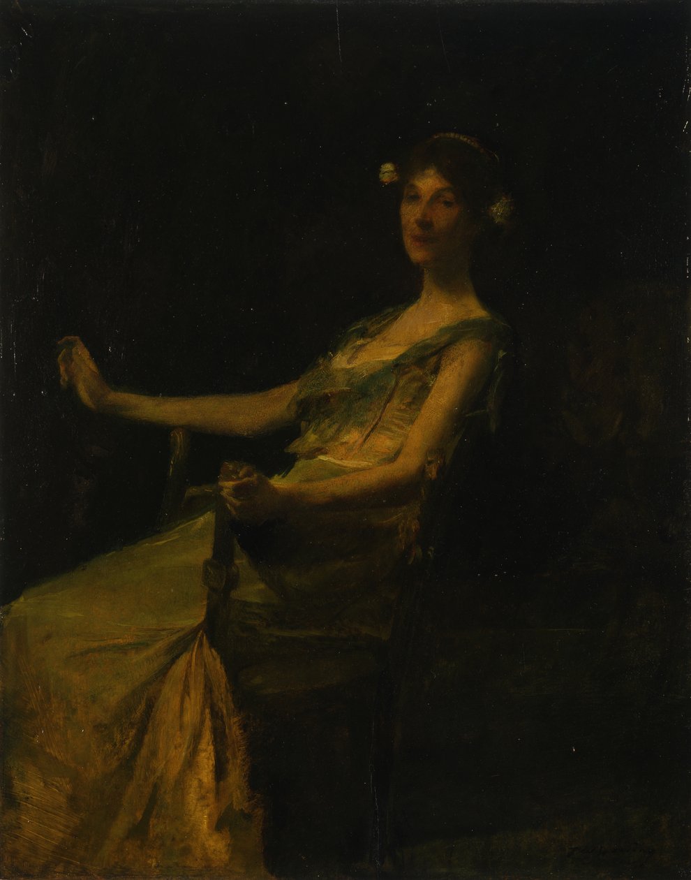 Monterey, 1890-tallet av Thomas Wilmer Dewing