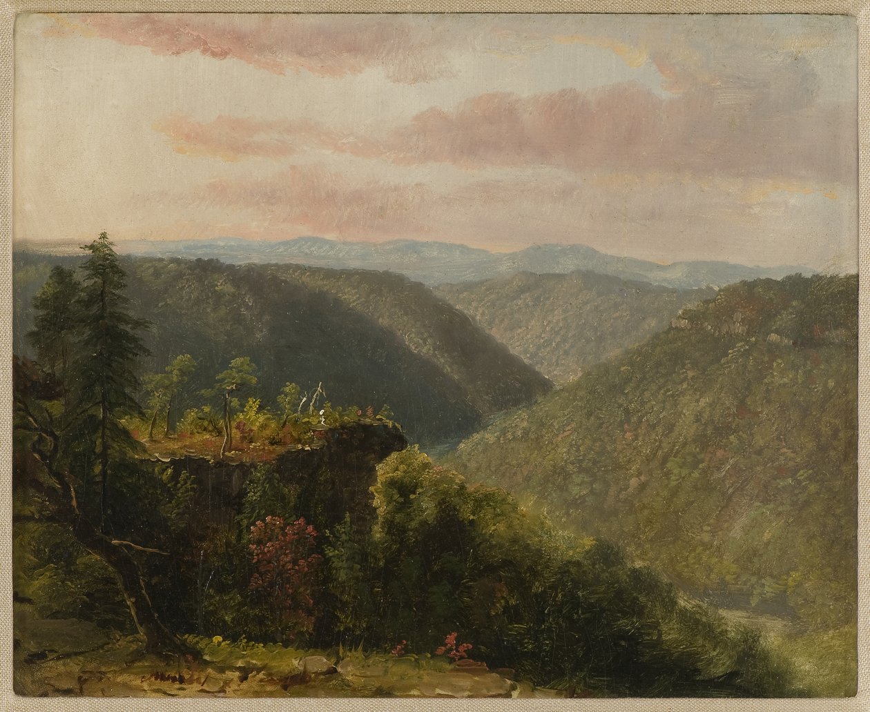 Rolling Hills, 1846 av Thomas Worthington Whittredge