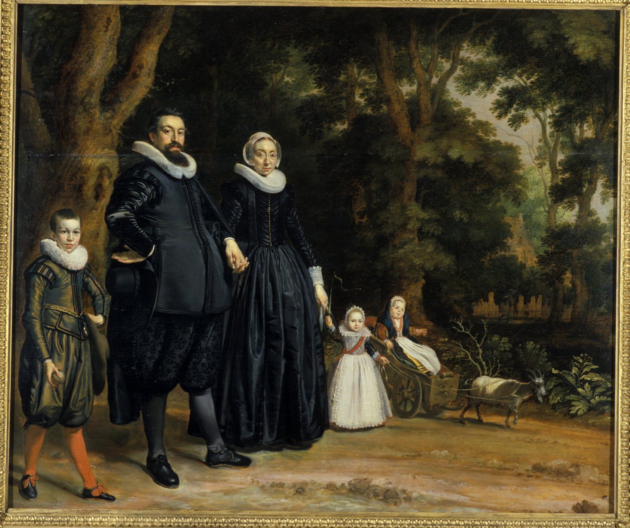 En nederlandsk familie, 1624 av Thomas de Keyser
