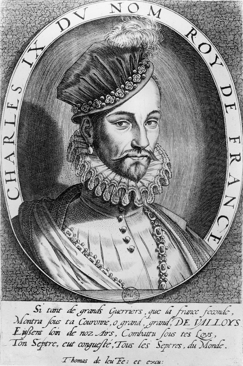 Charles IX, konge av Frankrike av Thomas de Leu