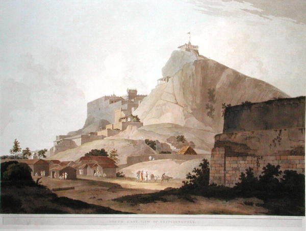 South East View of Trichinopoly, plate 49 fra 