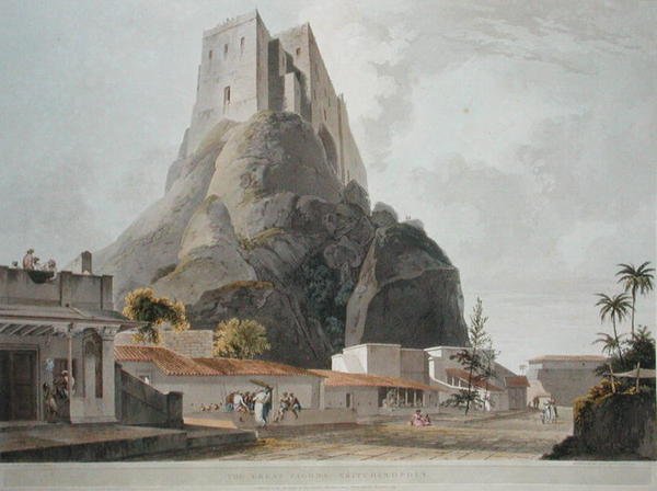 The Great Pagoda, Trichinopoly, plate 46 fra 