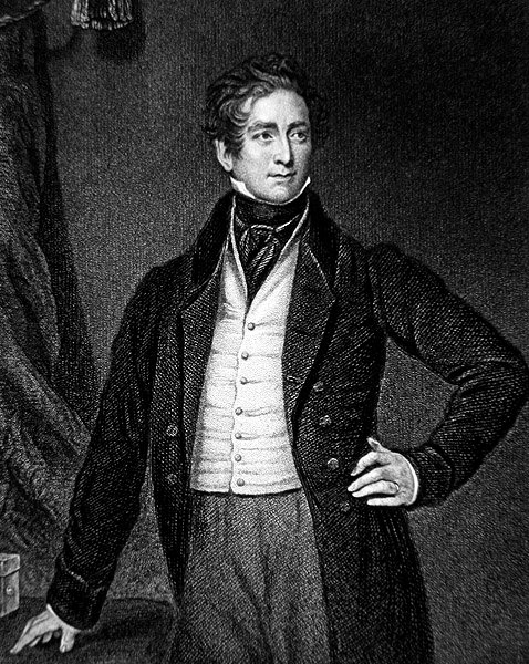 Sir Robert Peel (1788-1850), gravert av J.Cochran (gravering) av Thomas (after) Lawrence