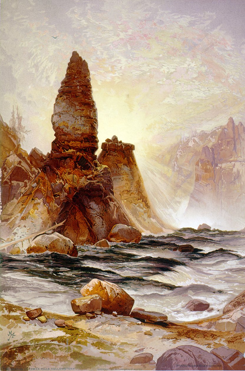 Tower of Tower Falls, Yellowstone