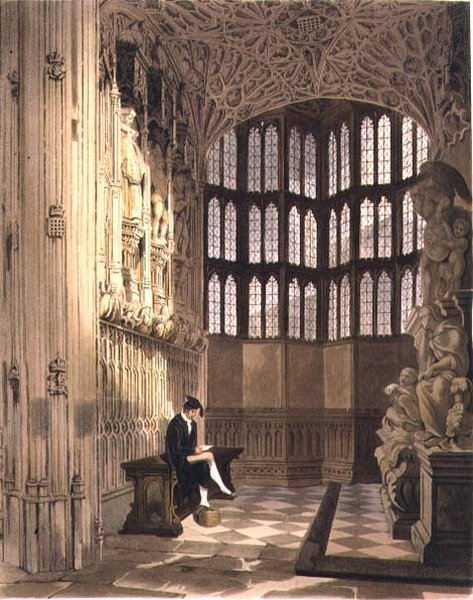 Henry the Seventh Chapel, plate R fra 
