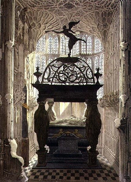 Tomb of Lewis Stuart, Duke of Richmond i Henry the Seventh Chapel, plate 36 fra 