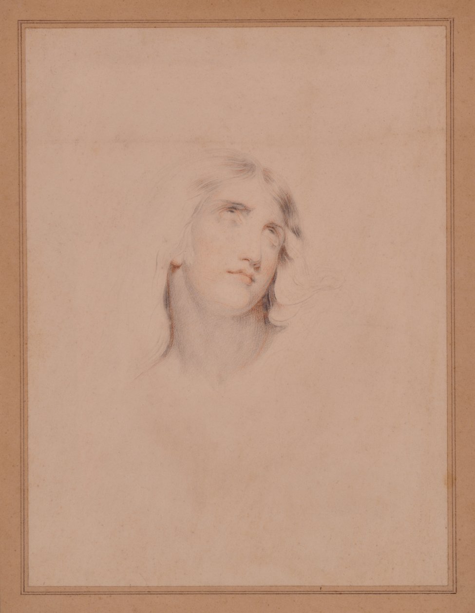 Leder for en ung mann i ecstasy av Thomas (attr. to) Lawrence