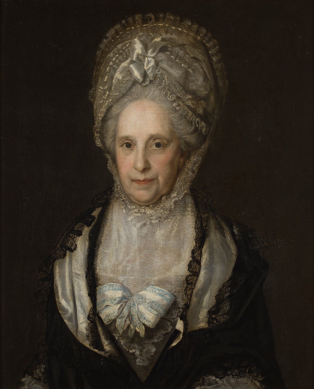 Portrett av "Miss Danet" (olje på lerret) av Thomas (circle of) Gainsborough