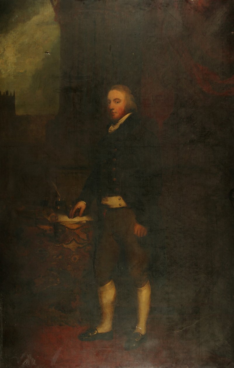 Oberst Thomas Stanley av Thomas (follower of) Lawrence