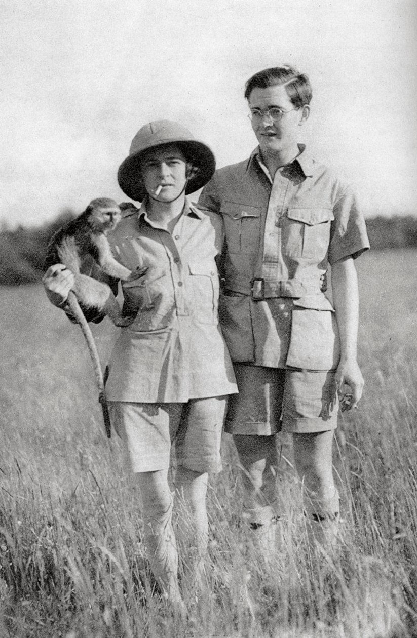 Stella Court Treatt og Errol Hinds, Dodoma til Mongalla, Øst-Afrika, 1925 1927 av Thomas A. Glover