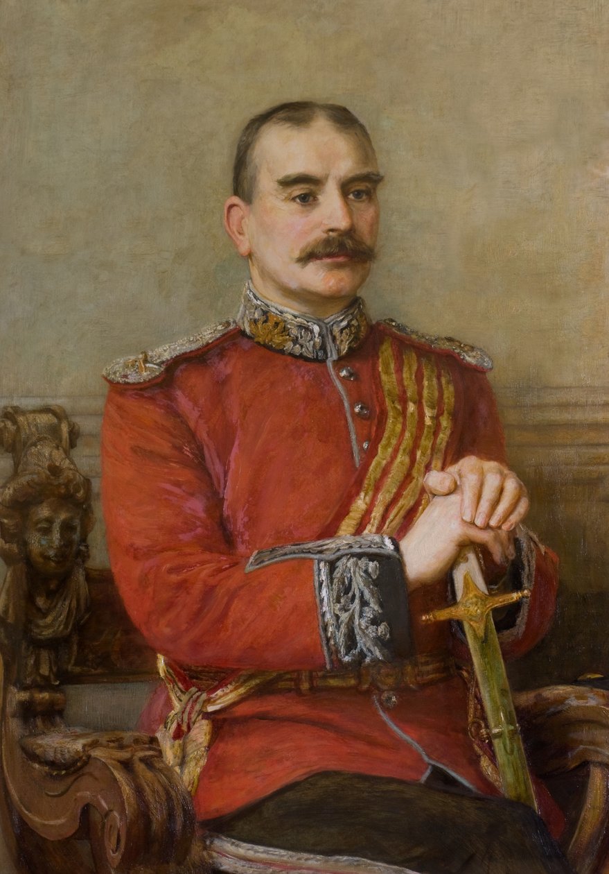 Sir James Low (1849-1923) av Thomas Alexander Ferguson Graham