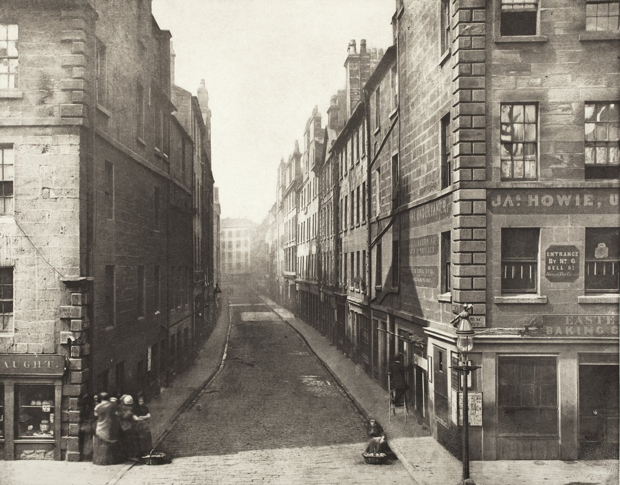 Bell Street fra High Street, nr. 14 av Thomas Annan