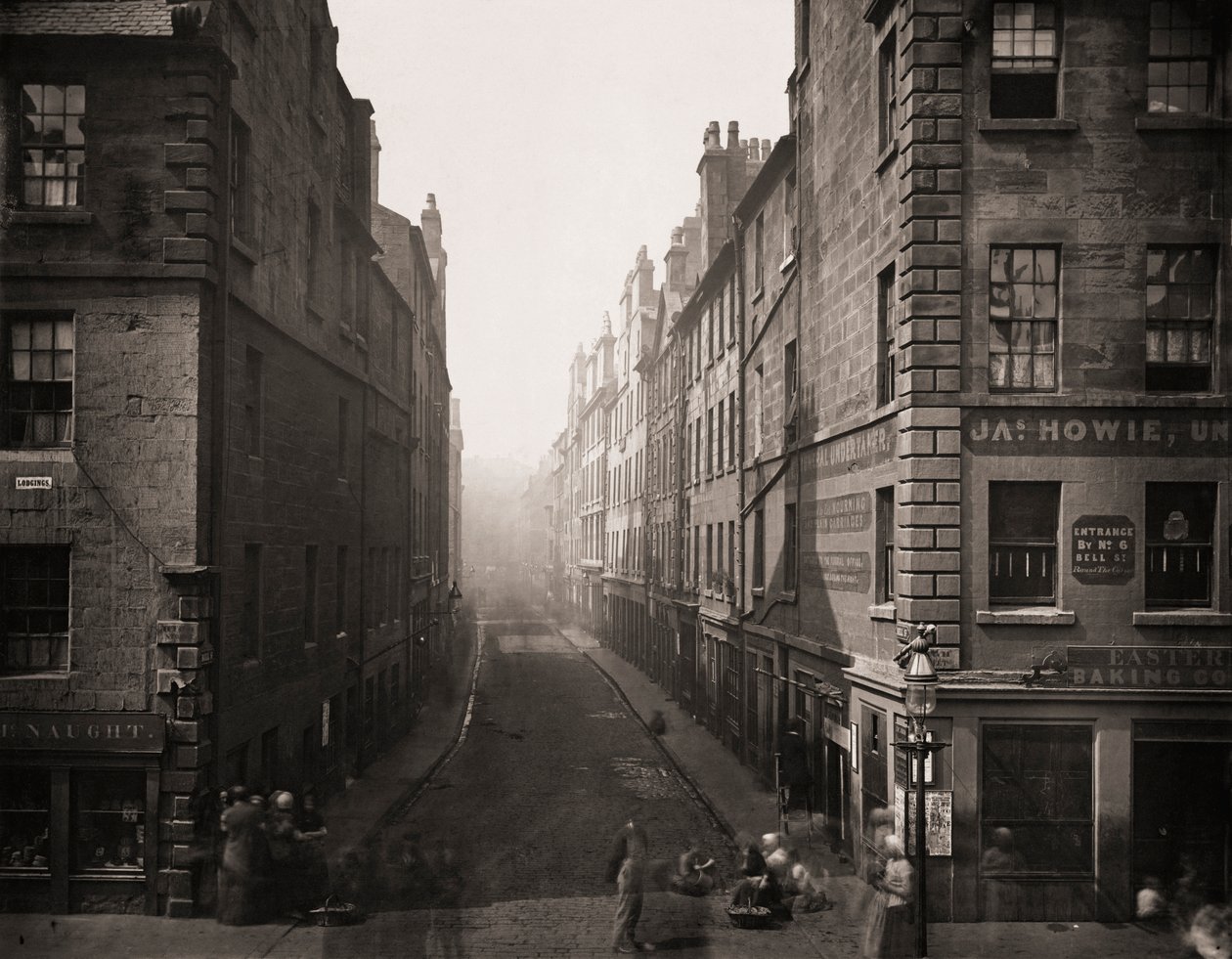 Bell Street, Glasgow, Skottland av Thomas Annan