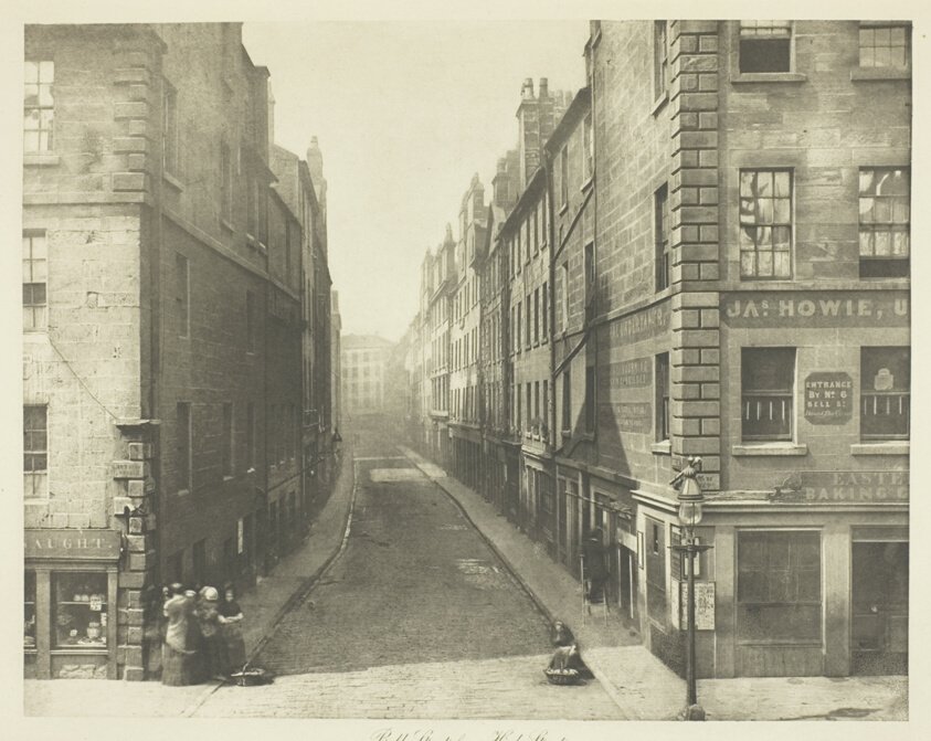 Bell Street fra High Street av Thomas Annan