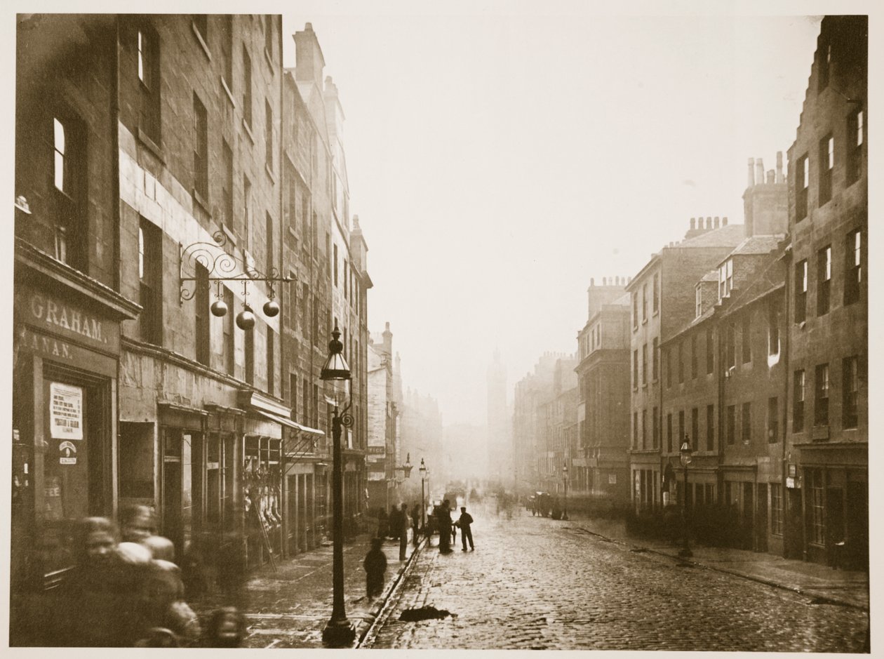 High Street, Glasgow, ca. 1878 av Thomas Annan