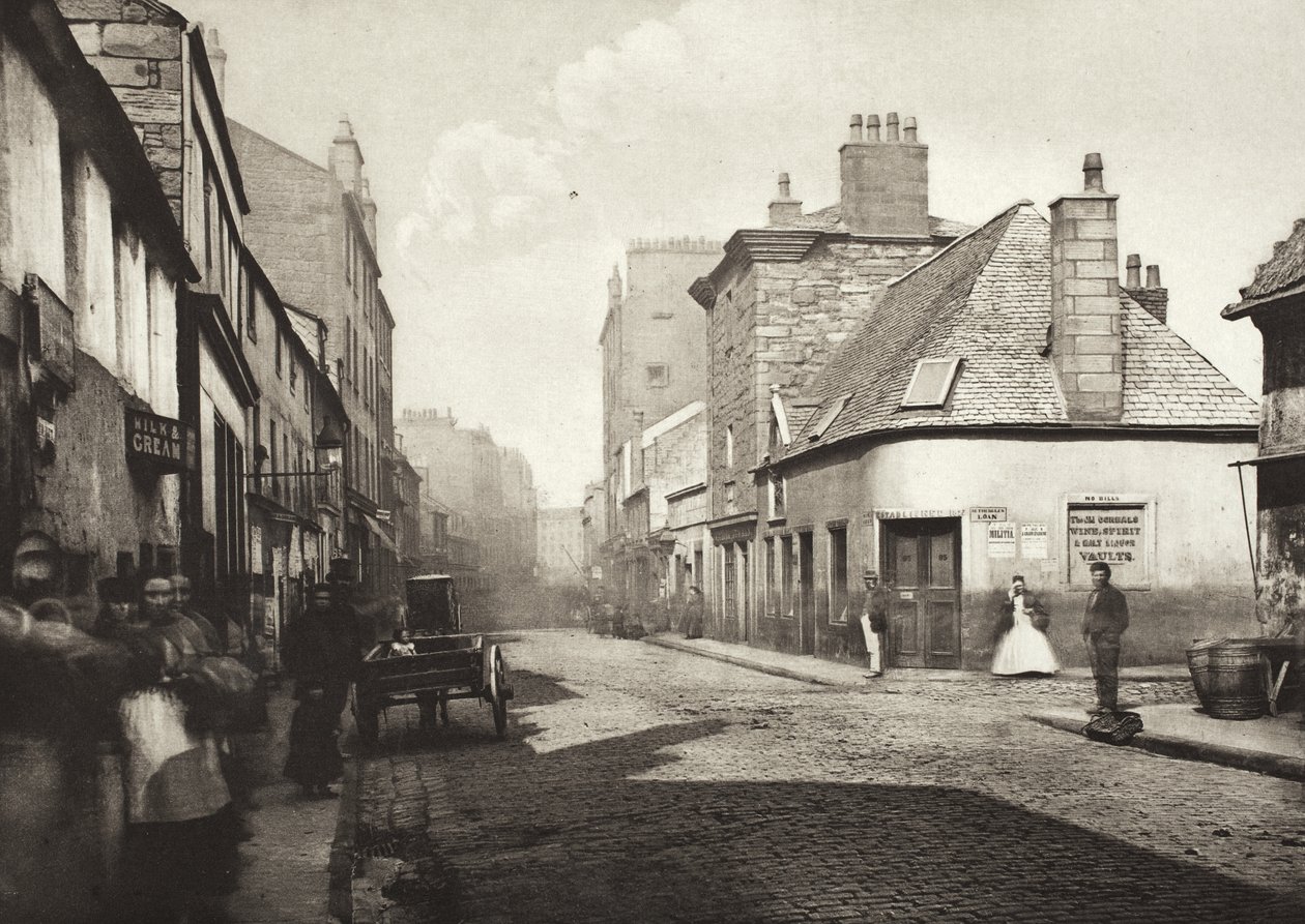 Hovedgaten, Gorbals, sett mot nord (nr. 37) av Thomas Annan