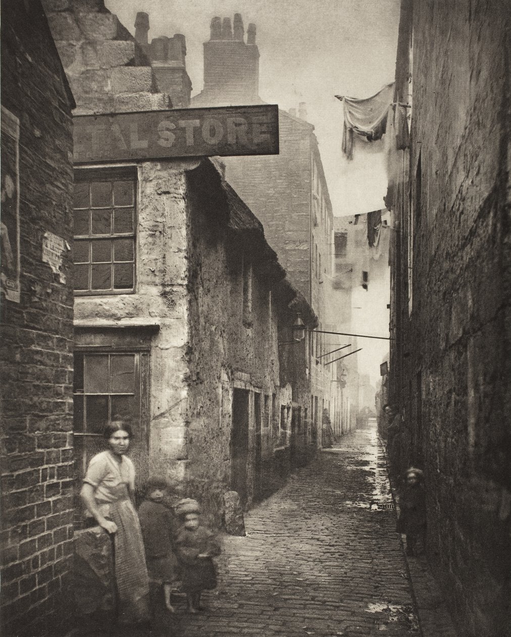 Gamle Vennel ved High Street (nr. 2) av Thomas Annan
