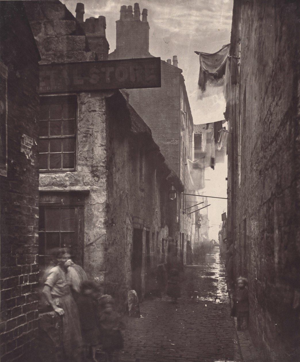 Gammel smau, bortenfor High Street av Thomas Annan