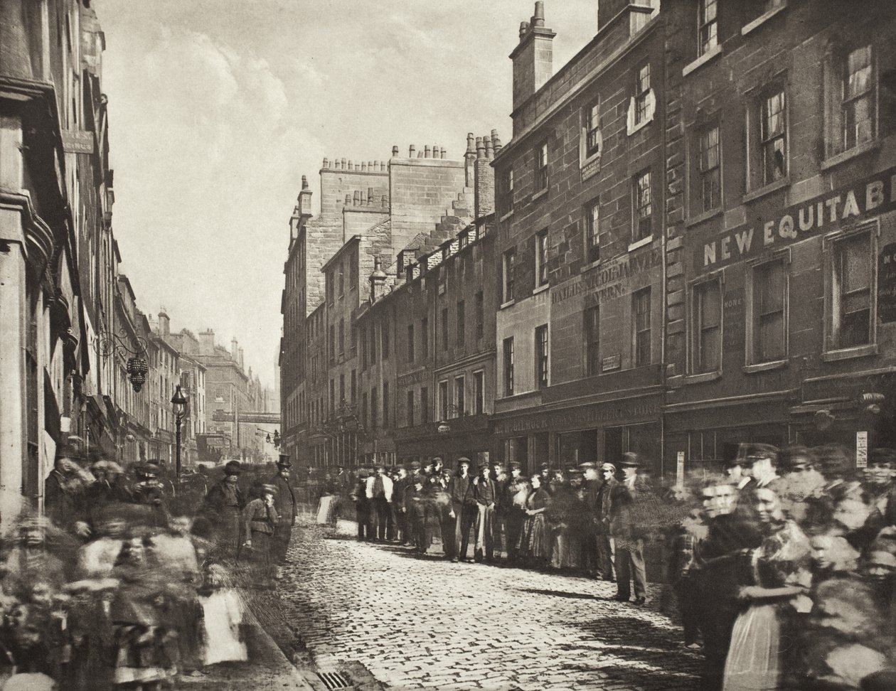 Saltmarket fra Bridgegate (#33) av Thomas Annan