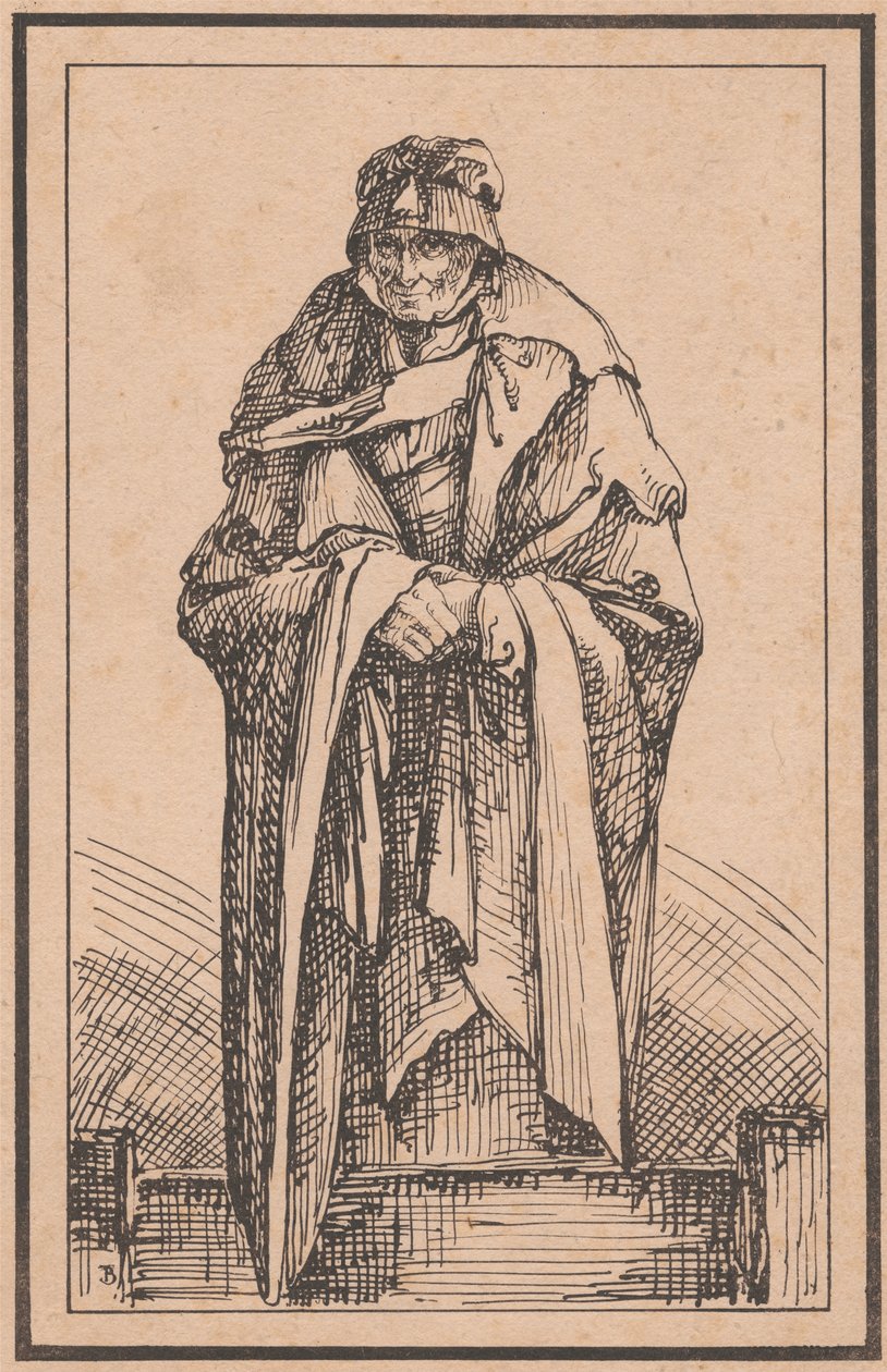 En gammel dame av Thomas Barker