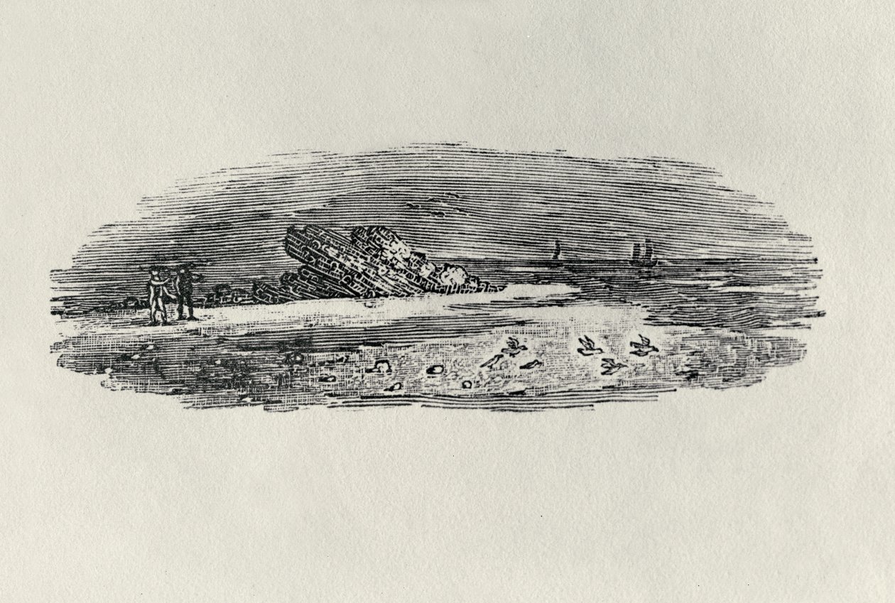 Berg med kystfart, ca. 1801, fra 